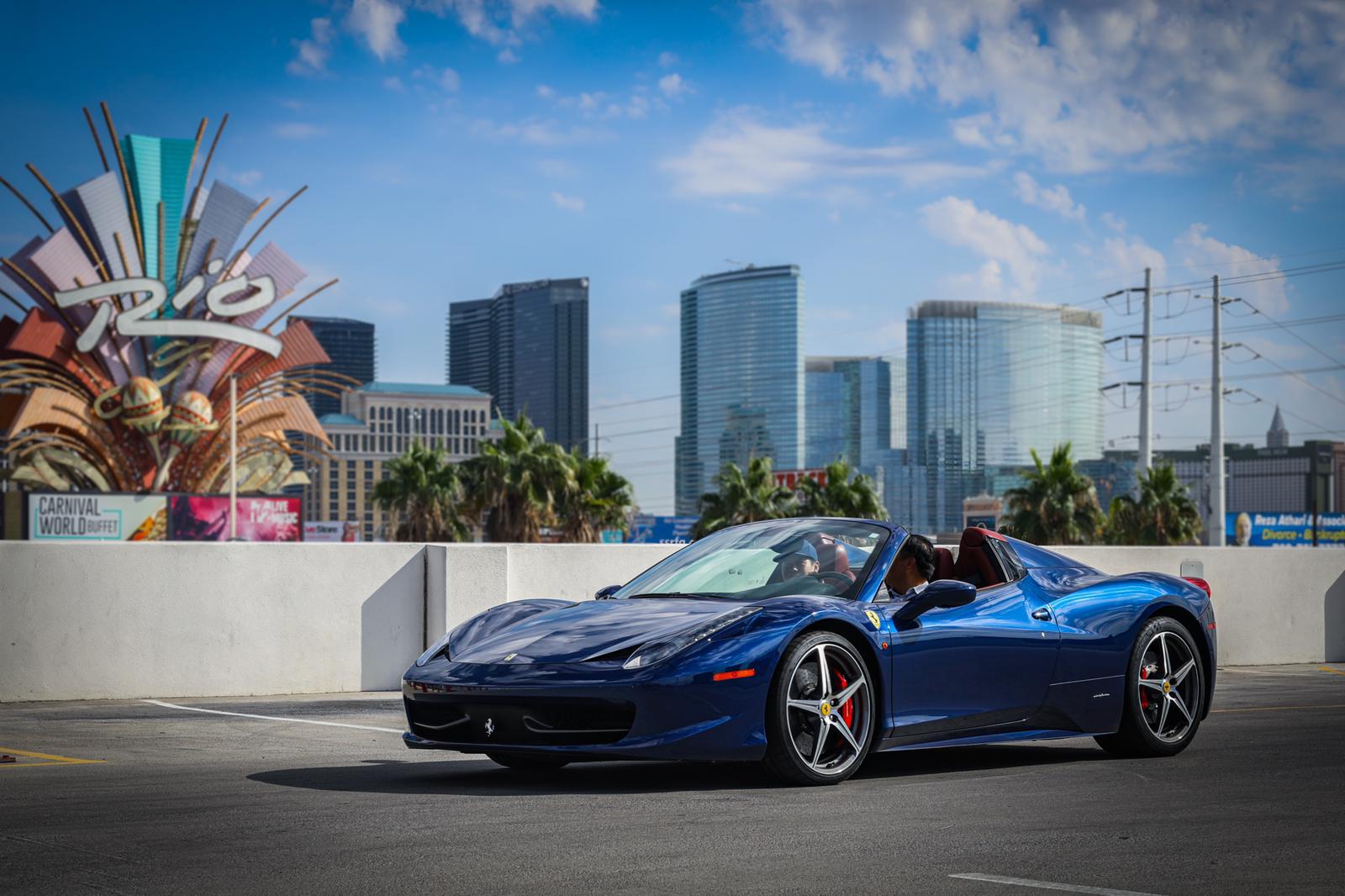 PreOwned 2015 Ferrari 458 Spider for Sale in Las Vegas Vin