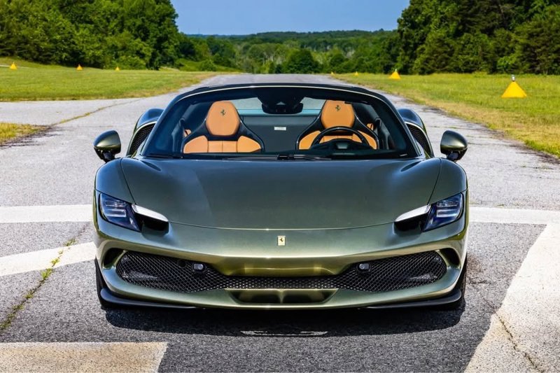 Aitmoph Window 2 本体（フォレストグリーン） PreOwned 2024 Ferrari 296 GTS for Sale in Greensboro Vin